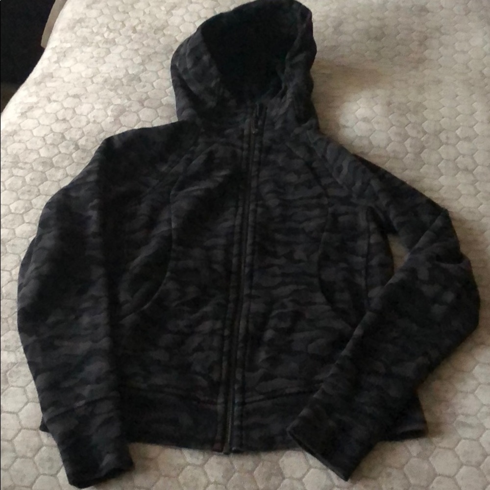 Camo scuba hoodie